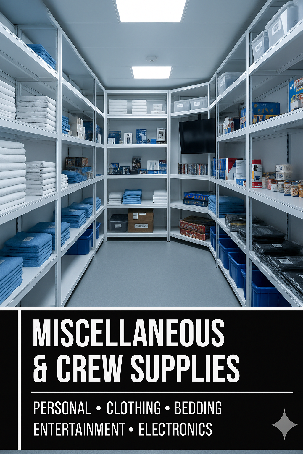 Miscellaneous & Crew Supplies